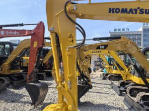 <b>Mini</b> Excavator Komatsu PC55MR Japan-made 5T/5.5T Second Hand Small Tractor Digger with Core Components <b>Motor</b> Engine Gear Pump - Product Image 6