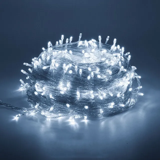 Guirlande lumineuse à 40LED pour arbre de noël, 6M, féerique, pour fête, mariage, maison, usage intérieur et extérieur, éclairage de vacances