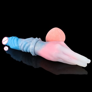 LUUK119 Liquid Silicone Imitated Realistic <b>Dildo</b> Handjob Erotic Penis Lesbian Super Long Vagina Games Sex Toy for Women - Product Image 5
