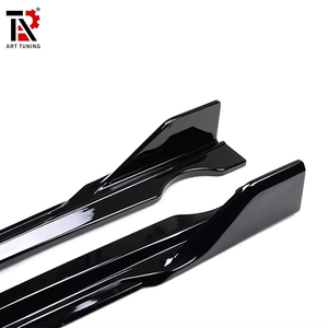 Kit carrosserie X5M F95 Noir Brillant Style LD pour <span class=keywords><strong>BMW</strong></span> - Ensemble complet : Lame avant, Jupes latérales, Diffuseur arrière 2020-2023 - Product Image 5