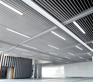 Hiện đại phong cách Châu Âu chống cháy cách âm nhôm treo gạch Trần vuông thiết kế cho trang trí nội thất trung tâm tàu điện ngầm bệnh viện - Product Image 2