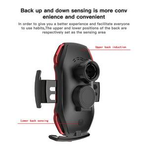 Induction intelligente 15W <span class=keywords><strong>Support</strong></span> magnétique de <span class=keywords><strong>voiture</strong></span> à charge rapide Prise d'air Chargement sans fil GPS Étagère de téléphone <span class=keywords><strong>Ouverture</strong></span> <span class=keywords><strong>automatique</strong></span> Fermeture - Product Image 3
