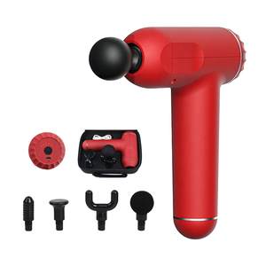 Pistola de Masaje Eléctrica Luyao <span class=keywords><strong>673A</strong></span>, Mini Pistola de Masaje Deportiva Inalámbrica para Cuerpo y Cabeza, Función de Calor, Portátil - Product Image 1