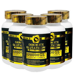 Meilleur éclaircissant pour la peau 20000mg à base de plantes naturelles Gluta Vitamine C Capsule molle Complément alimentaire pour le soin de la peau Pilules naturelles pour éclaircir la peau - Product Image 4