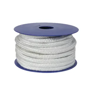 Good Quality Fiber Glass knitted Oil Lamp Wicks - China Fiberglass High  Temperature Rope, Fiberglass Door Seal Rope