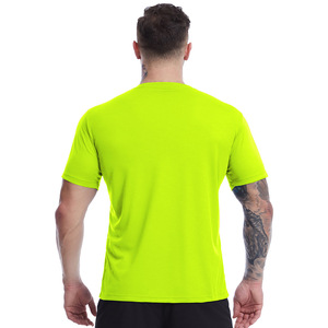 Cross-border Casual Plus-size Mens Summer Mesh Breathable Quick-dry Solid Short-sleeve <strong>T</strong>-<strong>shirt</strong> Basketball - Product Image 4
