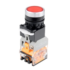 LA38 anlık sıfırlama/kilitleme kilidi ledli basmalı düğme anahtarı - Product Image 1