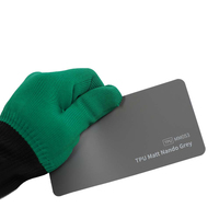 Película Protectora de Pintura TPU Mate Color Gris Nando para Cambio de Color de Automóviles, Vinilo para Automóviles, Antiarañazos, Alta Elasticidad