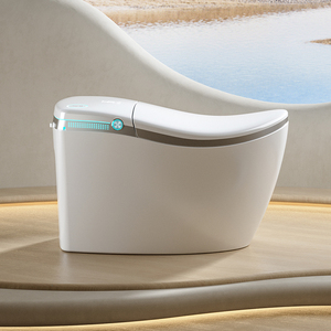 Yacht de luxe moderne haut de gamme, sanitaires automatiques pour salle de bain, toilettes intelligentes au sol - Product Image 1
