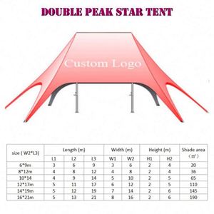 Advertising Aluminum Frame Beach Desert Stars Tent - Product Image 4