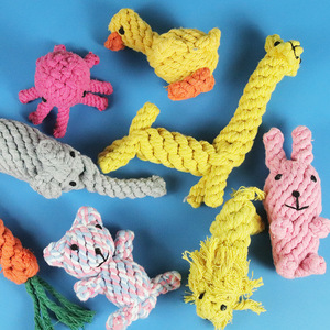 Juguetes para masticar para perros, duraderos, para limpiar los dientes, de peluche, con diseño de dibujos animados, para perros pequeños - Product Image 4