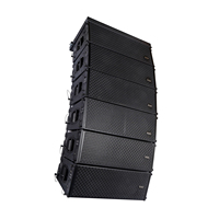 Altavoz Lineal Profesional de Doble Woofer de 10 Pulgadas CrazyDance GLS-80, Resistente al Agua, de Metal, Alta Potencia, para Exteriores, Iglesias, Fiestas, KTV, Escenarios