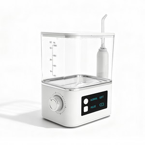 Grande Serbatoio d'Acqua Elettrico Portatile in Plastica 1000ML, Irrigatore Orale Intelligente Ricaricabile Senza Fili per Pulizia Dentale - Product Image 4