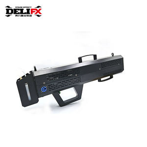 مسدس دخان محمول باليد DELI بقوة 1500 واط وإضاءة RGB، قاذف دخان DJ Cryo، مولد بخار وضباب للحفلات والمهرجانات الموسيقية والنوادي الليلية - Product Image 2