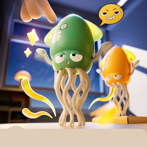 Kedatangan Baru JOYSUNTOYS JS227074 Mainan Edukasi Plastik Gurita Elektrik Menari dengan Lampu Musik Fungsi Kejutan Bersertifikat EN71 Unisex - Product Image 3