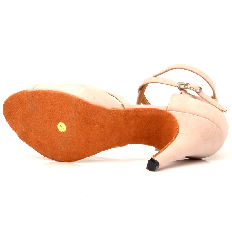 Custom Logo High-heeled Women Ballroom Shoes Girls Latin Dance Shoes Salsa Shoes
