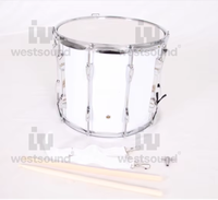 Vente en gros/OEM/prix d'usine Tambour professionnel à double tonalité de 14*12 pouces pour les étudiants et l'instrument des équipes
