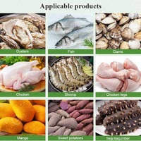 Volaille vivante grand gros poisson Tilapia pesant trieur de tri à grande vitesse pieds de poulet équipement de machine et convoyeur