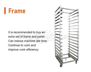 เครื่องอบขนมปังแบบหมุนสำหรับทำเบเกอรี่ชั้นวาง32ถาด - Product Image 2