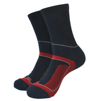 Chaussettes de course professionnelles pour hommes, logo personnalisé, Coolmax, standard, décontractées, tricotées, écologiques, hiver, mi-mollet, anti-bactériennes