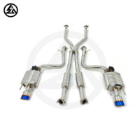 Échappement CSZ IS300 de haute qualité pour IS250 IS300 IS350 3.5L Performance Valvetronic Silencieux à soupapes Catback avec embouts d'échappement