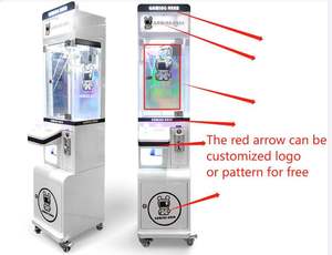 Petite machine à grue à griffes Jouet d'arcade en peluche Jeux à pièces Mega Mini machine à griffes pour magasin <span class=keywords><strong>de</strong></span> crème glacée Blanchisserie Revenu artefact - Product Image 3