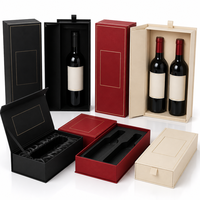Boîte cylindrique pour bouteilles de vin avec services d'emballage et d'impression personnalisés pour présentoir de bouteilles en carton