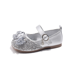 Chaussures de princesse en PU à semelle souple et strass pour bébés et enfants, idéales pour les fêtes d'anniversaire - Vente en gros - Product Image 5