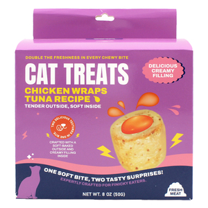 Comida Húmeda para Gatos al por Mayor, Sándwiches para Mascotas, Envolturas de Atún, Mousse de Bacalao, Relleno de Pollo, Múltiples Sabores, Bocadillos Húmedos y Masticables para Gatos - Product Image 3