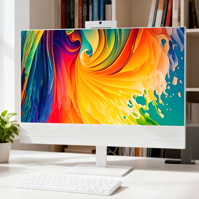 Brand New Windows 10 White All-in-One 24/27inch FHD IPS LED Intel Core I3/i5/i7 12th/13th Gen Desktop Computer 1-3 Year Warranty