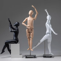 Modèle complet de corps au détail bras articulés haut de gamme Mannequin pour enfant accessoires d'articulation mobiles flexibles pour affichage de fenêtre