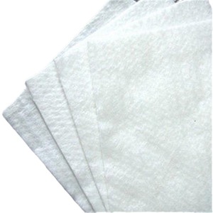Géotextile en fibre tissée 100-800 g/m² pour la conception industrielle, géotextile non tissé en polyester, géotextiles en fibres courtes en <span class=keywords><strong>plastique</strong></span> - Product Image 1