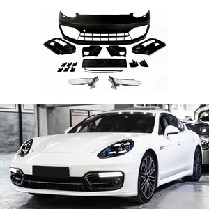 Kit de carrocería con luces diurnas y dirección mejoradas para la modificación del parachoques delantero del Panamera 970, años 2014-2016 - Product Image 1