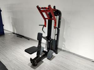 Venta al por mayor comercial Pin cargado Pectoral Fly Fitness Equipment Pectoral Fly con cables para la venta - Product Image 3