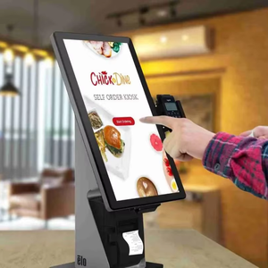 PTY-21.5/24/27/32/43inch ODM tự động dịch vụ tiền mặt đăng ký <span class=keywords><strong>POS</strong></span> Máy tất cả trong một quiosque da compra da compra pedindo Automatico - Product Image 1