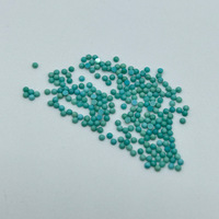 Pierre Turquoise Naturelle Feihuang, Cercle Sculpté, Surface Polie, Pierre Libre pour la Fabrication de Bijoux en Usine