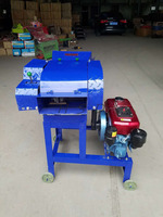 Coupe-paille à essence portable multifonctionnel pour la traitement de l'herbe agricole et la coupe de la paille d'ensilage