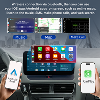 Système intelligent d'autoradio avec écran tactile, navigation GPS, CarPlay sans fil et Android Auto pour Audi Q5 8R 2009-2016, lecteur vidéo de voiture, système stéréo, Linux 12.3