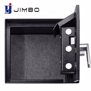 Jimbo Heavy-Duty thép chống cháy Thả An toàn Hộp tủ Top mở phía trước Ngân hàng-phong cách kim loại đồng xu tiền mặt tiền gửi sàn gắn - Product Image 4