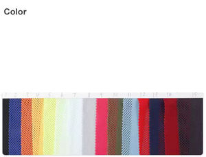 Tissu en maille tricotée 100 % polyester à rayures, à faible élasticité, à œillets moyens, à trous fins, vente en gros directe 50D - Product Image 6