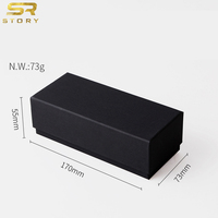 Étui d'emballage pour lunettes en carton noir avec logo personnalisé STORY STY-GH, vente chaude, boîtes à lunettes pour lunettes de soleil