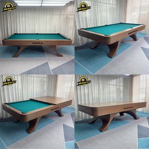 Table de <span class=keywords><strong>billard</strong></span> à plateau en ardoise avec poches en cuir véritable et plateau de tennis, table de <span class=keywords><strong>billard</strong></span> de loisirs et de divertissement, table de <span class=keywords><strong>billard</strong></span> commerciale - Product Image 5