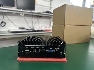 Mini <span class=keywords><strong>PC</strong></span> Wanlan Barebone con <span class=keywords><strong>2</strong></span> LAN, doble RS232/RS485, ranura SIM para módulo WLAN 4G LTE, Mini <span class=keywords><strong>PC</strong></span> industrial sin ventilador i3 5005U - Product Image 5