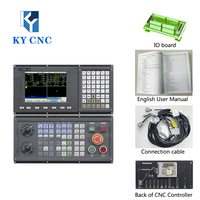 Kit de commande de fraisage CNC 3-5 axes avec servomoteur AC et pilote, système CNC avec fonction macro PLC ATC