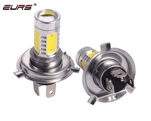 Nuovo Faro LED COB H4 Super Luminoso 7.5W 12V 6500K per Moto e Auto con 5 Luci di Superficie, Montaggio Universale - Product Image 2