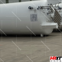 Réservoir de stockage cryogénique de 47,174 mètres cubes, 0,8 MPa, pour argon liquide, conception ASME, pour usage médical