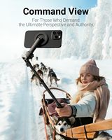 Trépied magnétique pour téléphone portable |   Têtes télescopiques pour support de téléphone portable avec télécommande, support stable pour téléphone portable