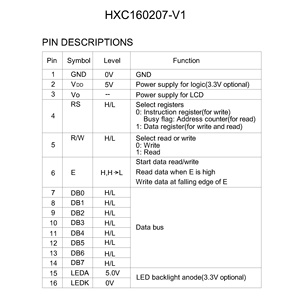 <span class=keywords><strong>1602</strong></span> STN tiêu cực màu xanh Chế độ 5V 8-bit giao diện song song <span class=keywords><strong>LCD</strong></span> <span class=keywords><strong>module</strong></span> với 14-pin lớn Bảng điều chỉnh 2x16 nhân vật màn hình - Product Image 6