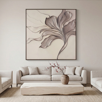 Toile mate texturée avec cristaux bleu-violet incrustés, tableau léopard élégant pour intérieur moderne