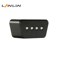 Verrou de port OBD II en alliage d'aluminium, outil de verrouillage OBD2, protection antivol de l'interface OBD du véhicule, dispositif anti-hack.